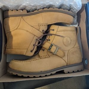 Polo Ralph Lauren Beige/Kahki Nubuck Size 12